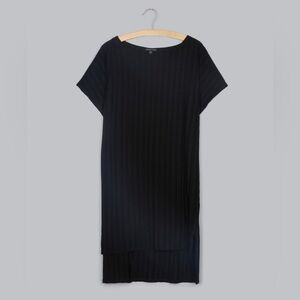 Eileen Fisher Tencel Wide Rib Stretch Dress